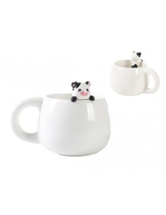 Tazza in Ceramica con Charm COW
