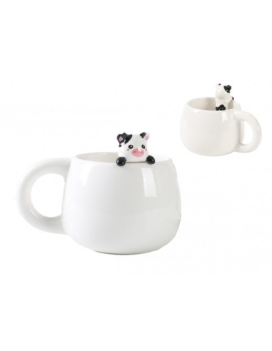 Tazza in Ceramica con Charm COW
