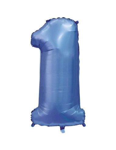 Mylar Numero Satin Velvet Periwinkle Mega 40" - 101cm 1pz