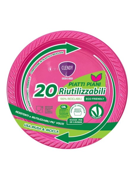 Piatti monouso piani