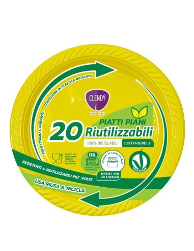 Piatti monouso piani