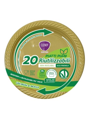 Piatti monouso piani