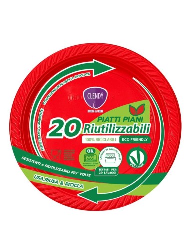 Piatti monouso piani