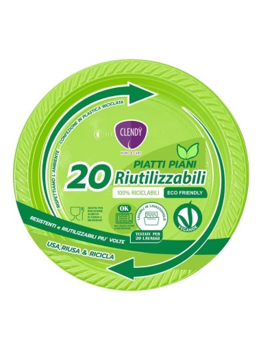 Piatti monouso piani