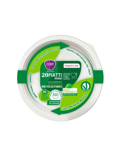 Piatti monouso piani