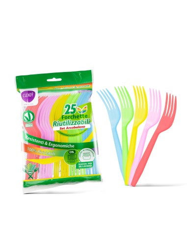 Forchette monouso 25 pz