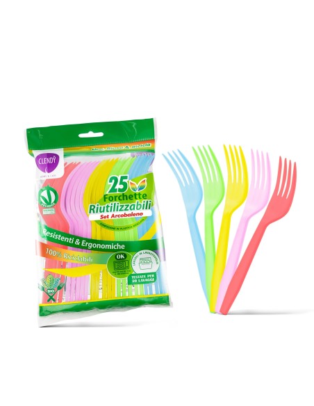 Forchette monouso 25 pz