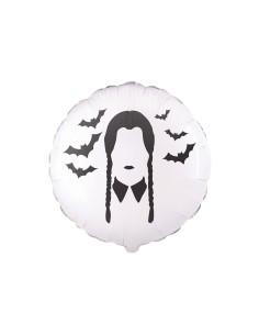 Mylar Bad Girl Bianco Tondo 18" 1pz