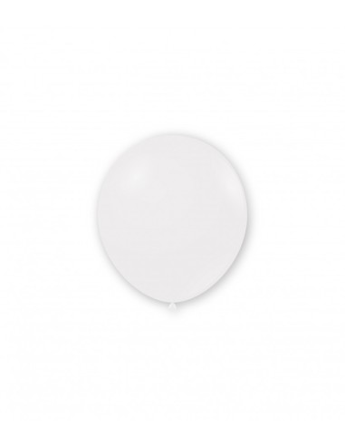 Palloncini Pastello Standard 5" - 13 cm Bianco