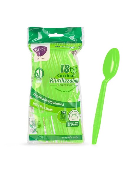 Cucchiai monouso 18 pz