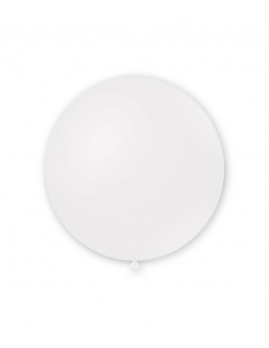 Palloncini Pastello 19" - 48cm Bianco 10