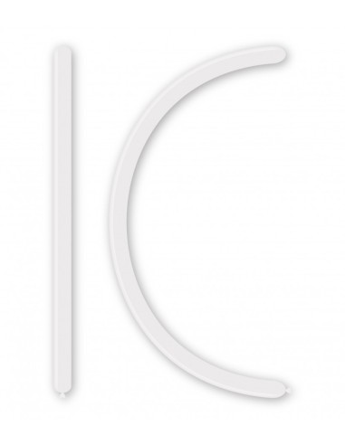 Palloncini Modellabili 260 pastello Bianco 10