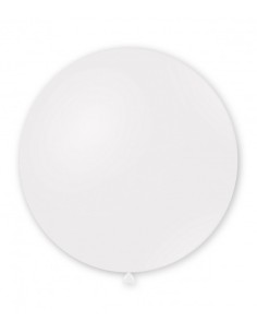 Palloncino pastello da esterno 42" - 111cm Bianco 10