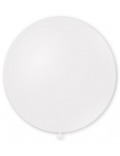 Palloncino pastello da esterno 60" - 159cm Bianco 10