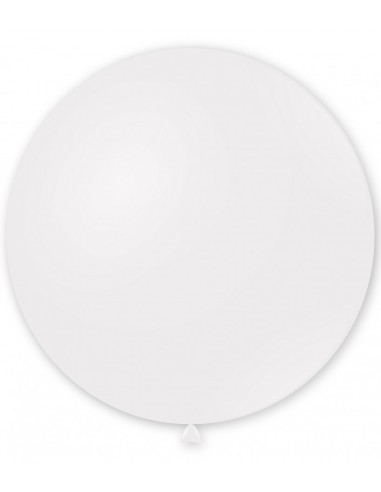 Palloncino pastello da esterno 72" - 180cm Bianco 10