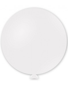 Palloncino pastello Collo Largo Prestigiatori 72" Bianco 10