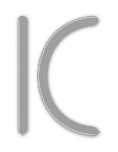 Palloncini Modellabili 260 pastello Grigio 17