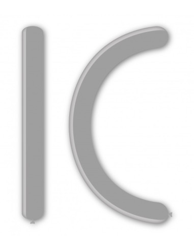 Palloncini pastello Modellabili 360 Grigio 17