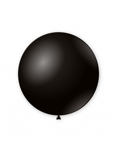 Palloncino pastello da esterno 22" - 55cm Nero 15