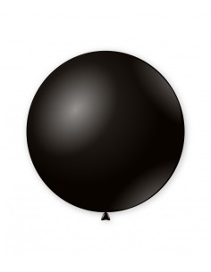 Palloncino pastello da esterno 33" - 83cm Nero 15