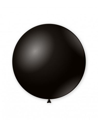 Palloncino pastello da esterno 33" - 83cm Nero 15