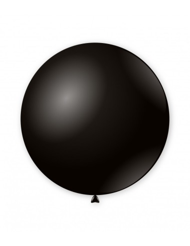 Palloncino pastello per Decorazione 33" - 83cm Nero 15
