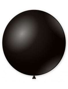 Palloncino pastello da esterno 60" - 159cm Nero 15