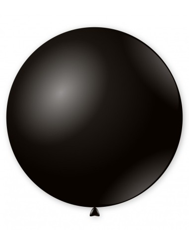 Palloncino pastello da esterno 60" - 159cm Nero 15