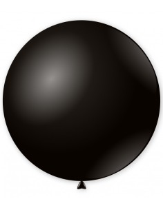 Palloncino pastello da esterno 72" - 180cm Nero 15