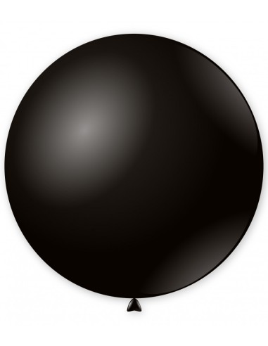 Palloncino pastello da esterno 72" - 180cm Nero 15