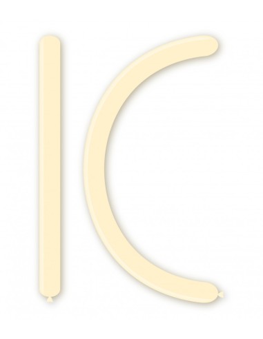 Palloncini Modellabili 260 pastello Avorio 37