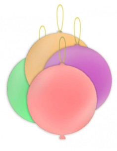 Palloncini fluo Punch Balls 18" - 45cm Assortiti