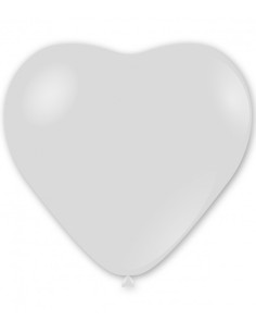 Palloncino cristallo cuore Grande 60" - 150cm Trasparente 57