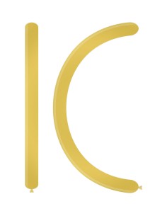 Palloncini metallizzati Modellabili 260 Champagne 85