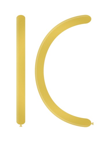 Palloncini metallizzati Modellabili 260 Champagne 85