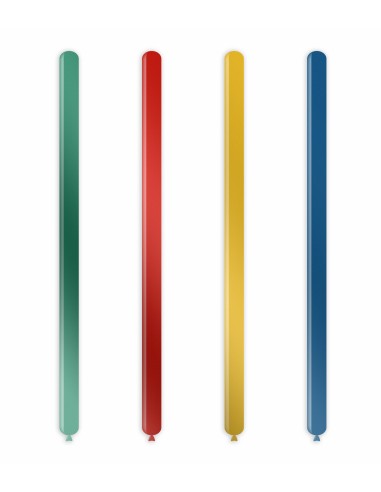 Palloncini metallizzati Modellabili 160 Assortiti