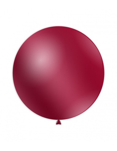 Palloncino metall per Decorazione 33" - 83cm Bordeaux 76