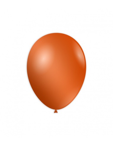 Palloncini metallizzati 10" - 26cm Arancio 70