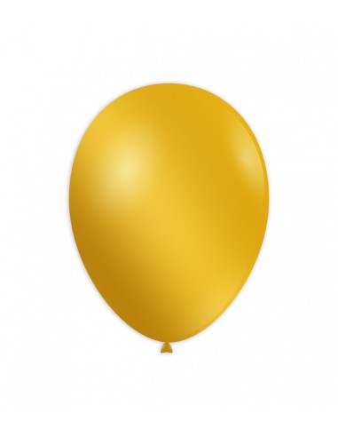 Palloncini metallizzati 13" - 33cm Giallo 64