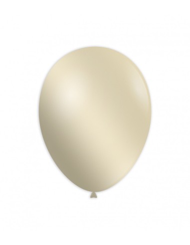 Palloncini metallizzati 13" - 33cm Avorio 38