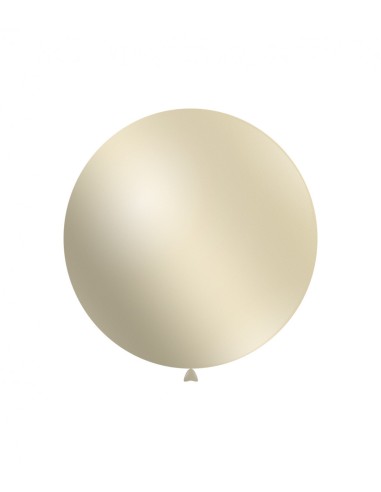 Palloncini Metallizzati 19" - 48cm Avorio 38