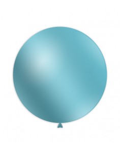 Palloncino metallizzati per Decorazione 33" - 83cm Celeste 80