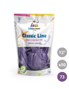 Palloncini metallizzati 12" - 30cm Lavanda 73 50pz