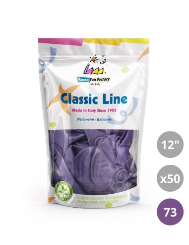 Palloncini metallizzati 12" - 30cm Lavanda 73 50pz