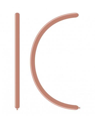 Palloncini metallizzati Modellabili 160 Rosa Gold 81