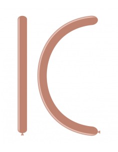 Palloncini metallizzati Modellabili 260 Rosa Gold 81