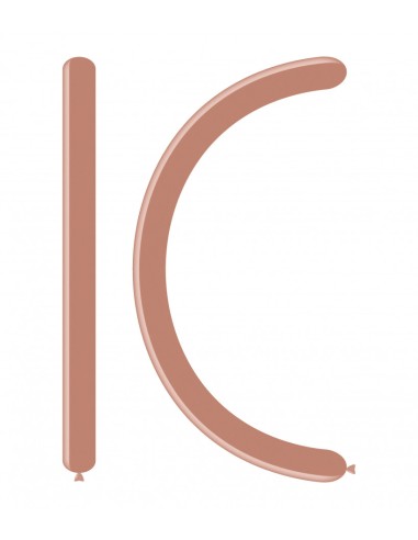 Palloncini metallizzati Modellabili 260 Rosa Gold 81