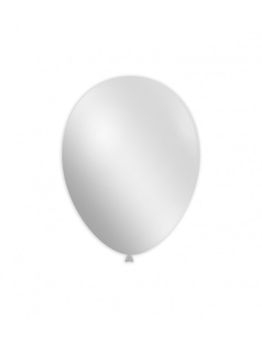 Palloncini metallizzati 10" - 26cm Bianco 62