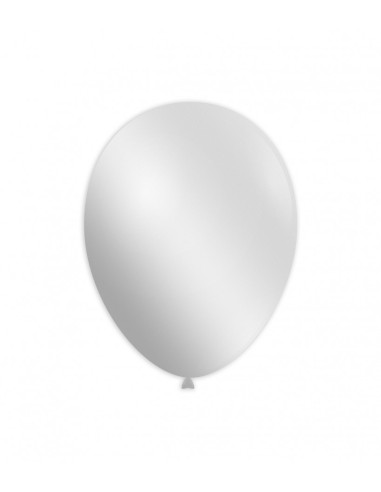 Palloncini metallizzati 12" - 30cm Bianco 62 100pz