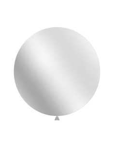 Palloncino metallizzato per Decorazione 31" - 80cm Bianco 62